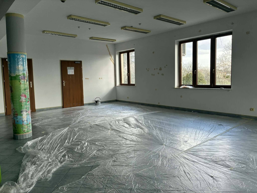 Remont biblioteki w Rybnie