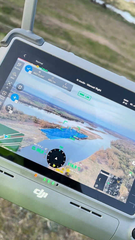 Pożar wyspy na Wiśle w Gminie Iłów