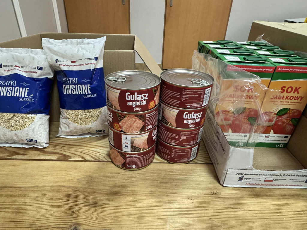 Kolejne wsparcie żywnościowe dla mieszkańców gminy Młodzieszyn