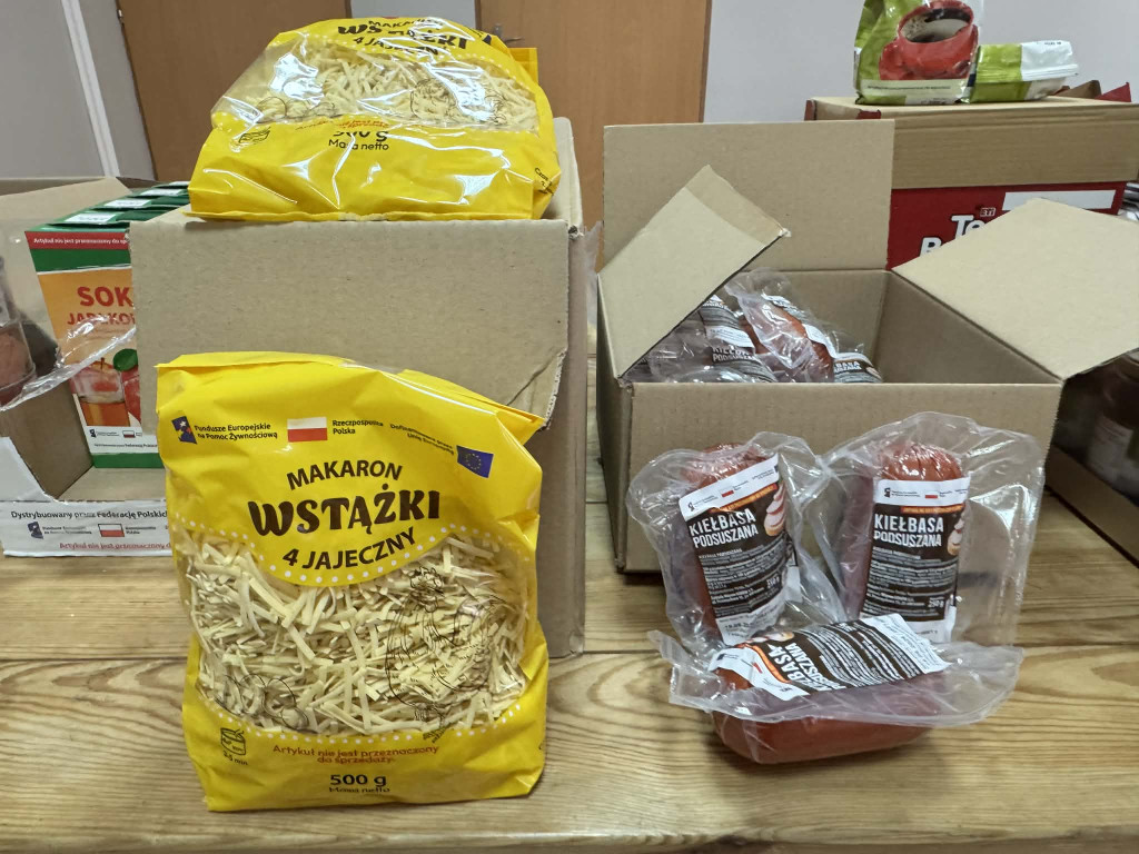 Kolejne wsparcie żywnościowe dla mieszkańców gminy Młodzieszyn