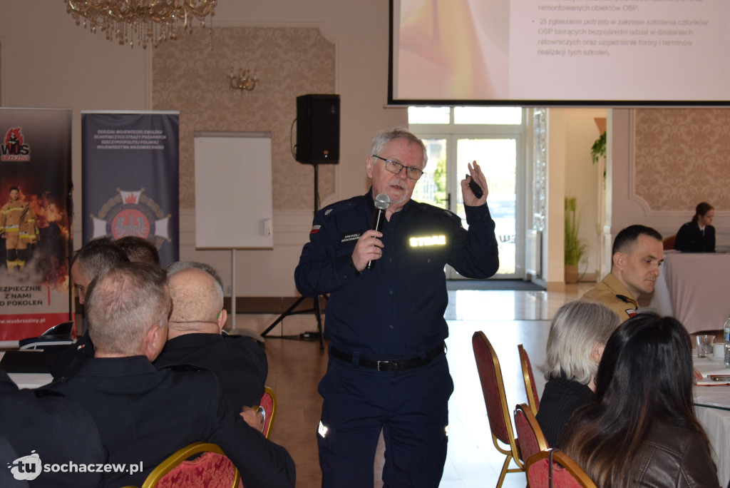 Narada szkoleniowa prezesów i komendantów gminnych OSP