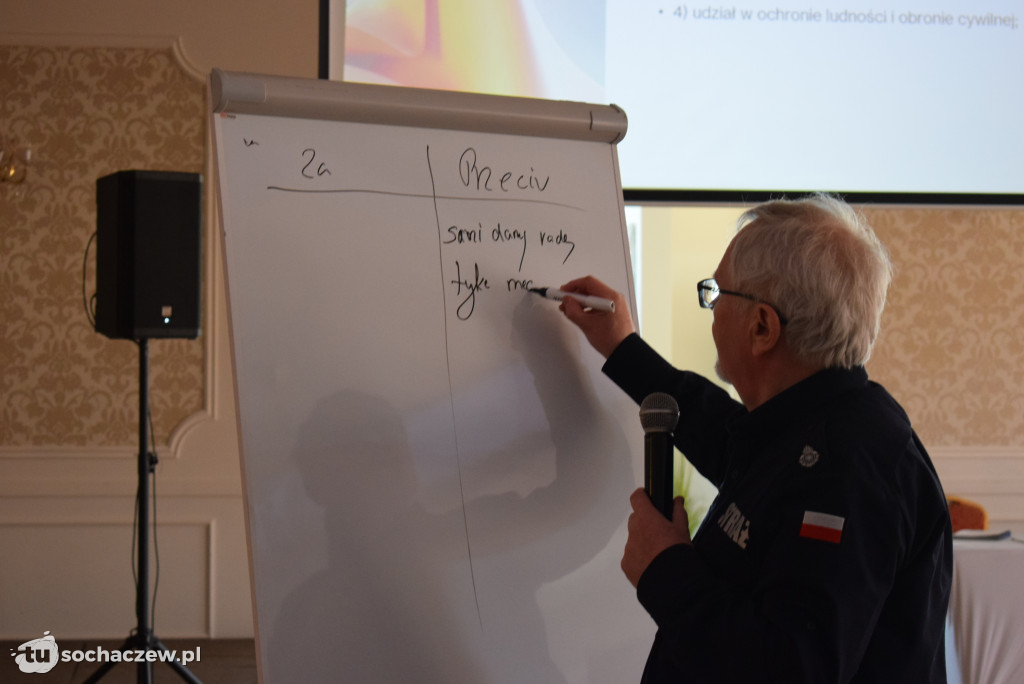 Narada szkoleniowa prezesów i komendantów gminnych OSP