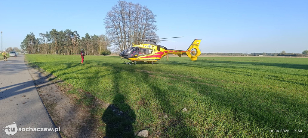 Śmiertelny wypadek na DW 705