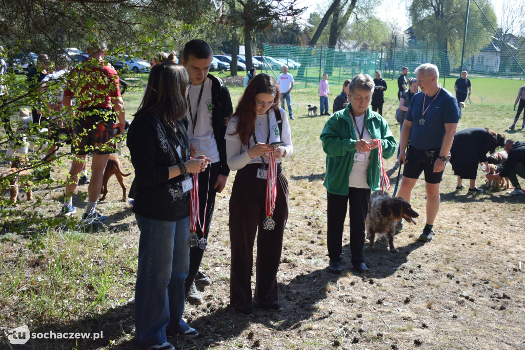 Tłum czworonogów na Biegu z Psem w Karwowie