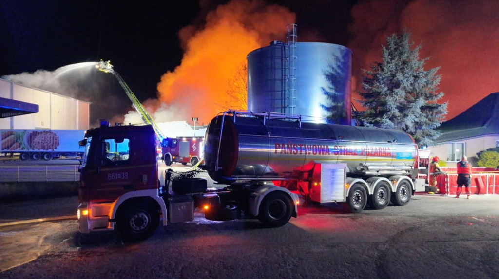 Strażacy o pożarze w Bramkach: był najtrudniejszy w historii