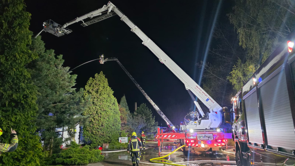 Strażacy o pożarze w Bramkach: był najtrudniejszy w historii