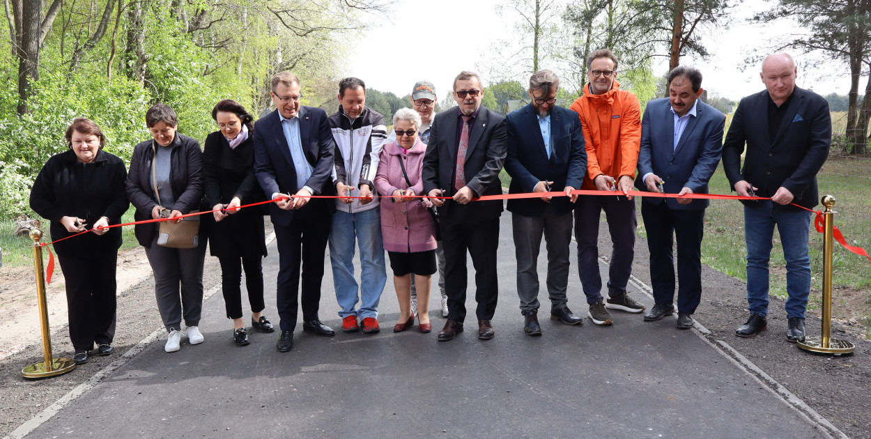 Nowa droga w Rokocinie uroczyście otwarta