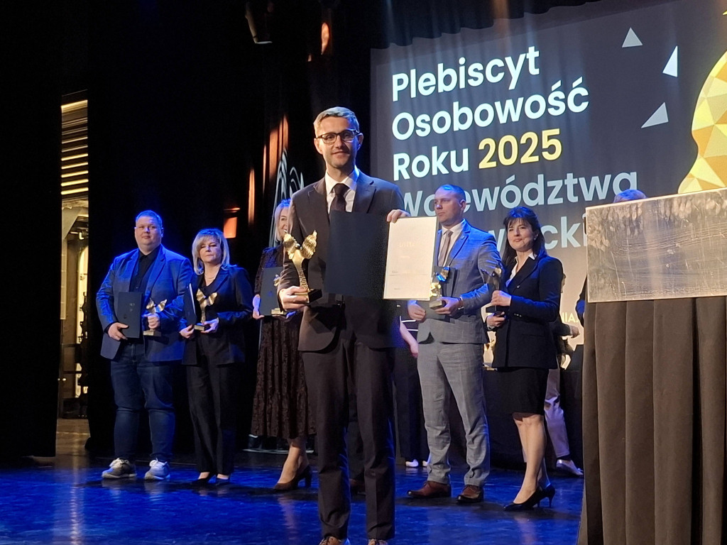 Wójt Damian Jaworski wyróżniony