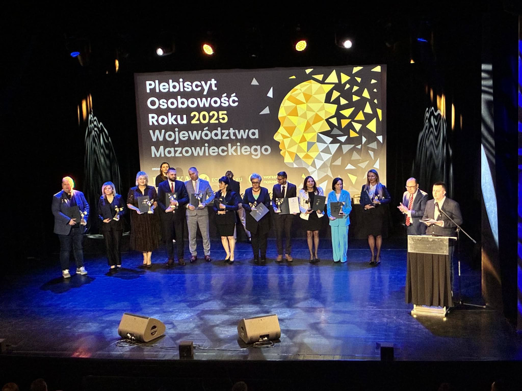 Wójt Damian Jaworski wyróżniony