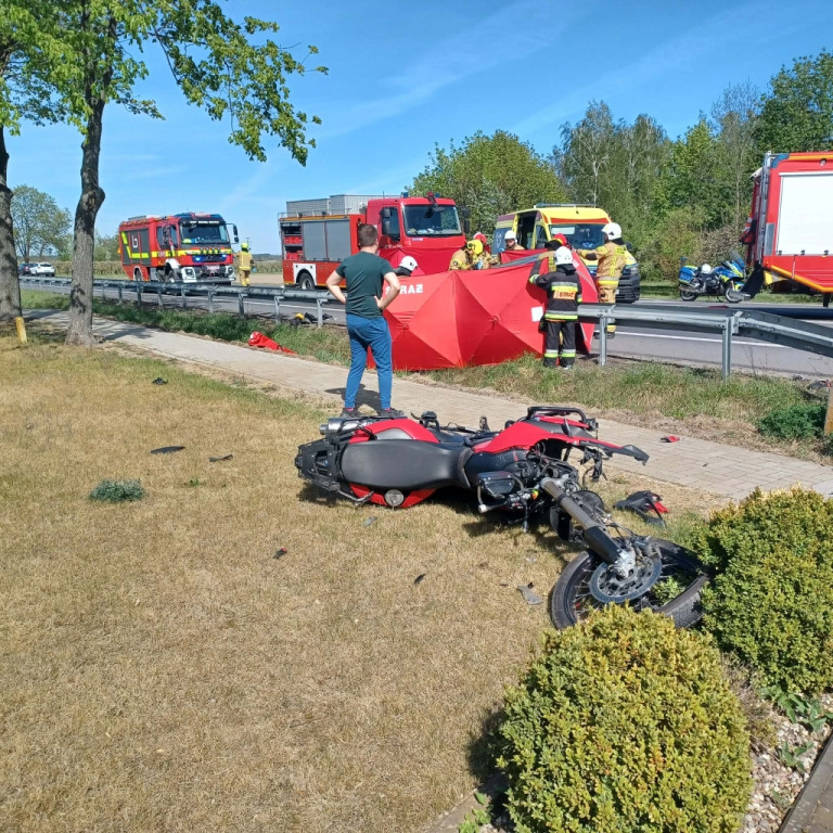 Śmiertelny wypadek na DK 92