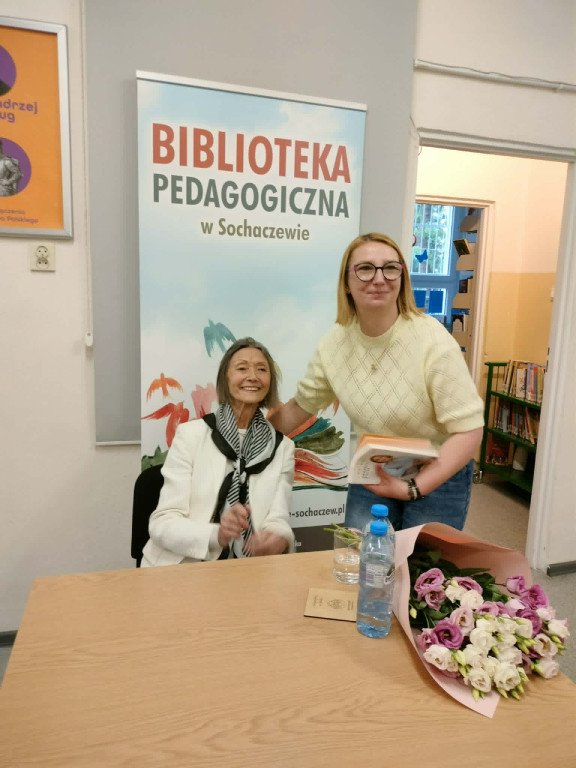 Wybitna terapeutka dr Ewa Woydyłło w Sochaczewie