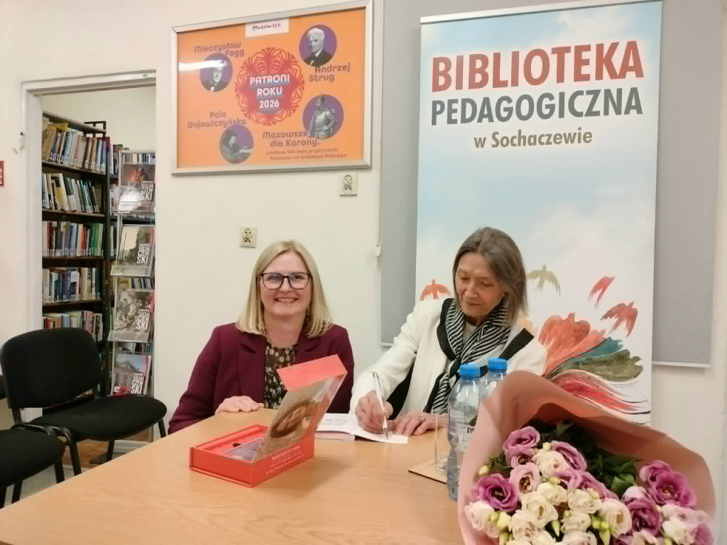 Wybitna terapeutka dr Ewa Woydyłło w Sochaczewie
