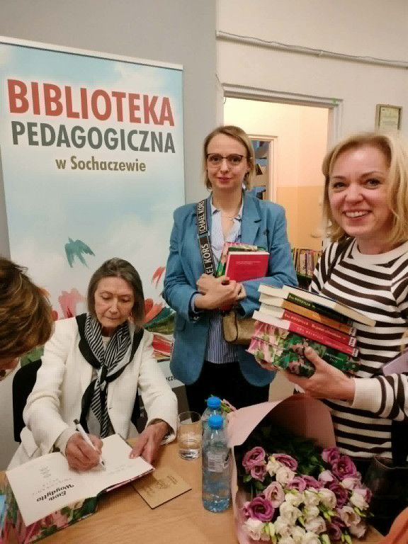 Wybitna terapeutka dr Ewa Woydyłło w Sochaczewie