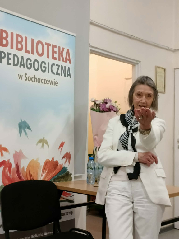Wybitna terapeutka dr Ewa Woydyłło w Sochaczewie