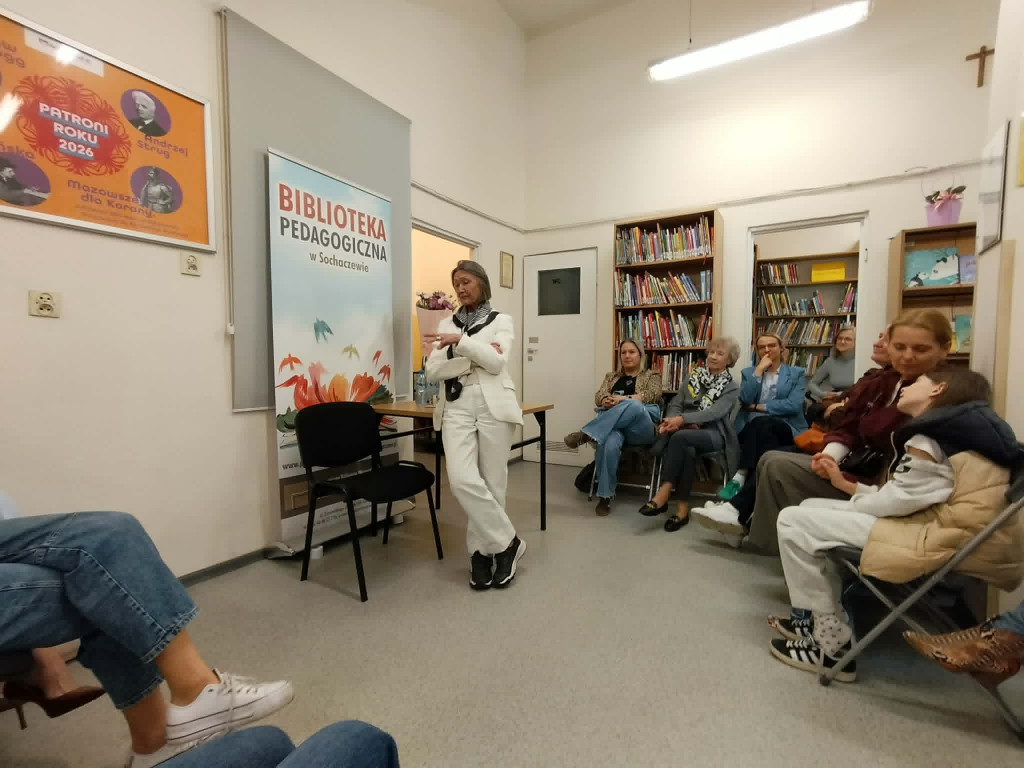 Wybitna terapeutka dr Ewa Woydyłło w Sochaczewie