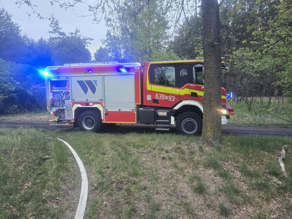 Pożar w Famułkach Królewskich