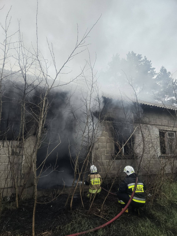 Pożar w Famułkach Królewskich