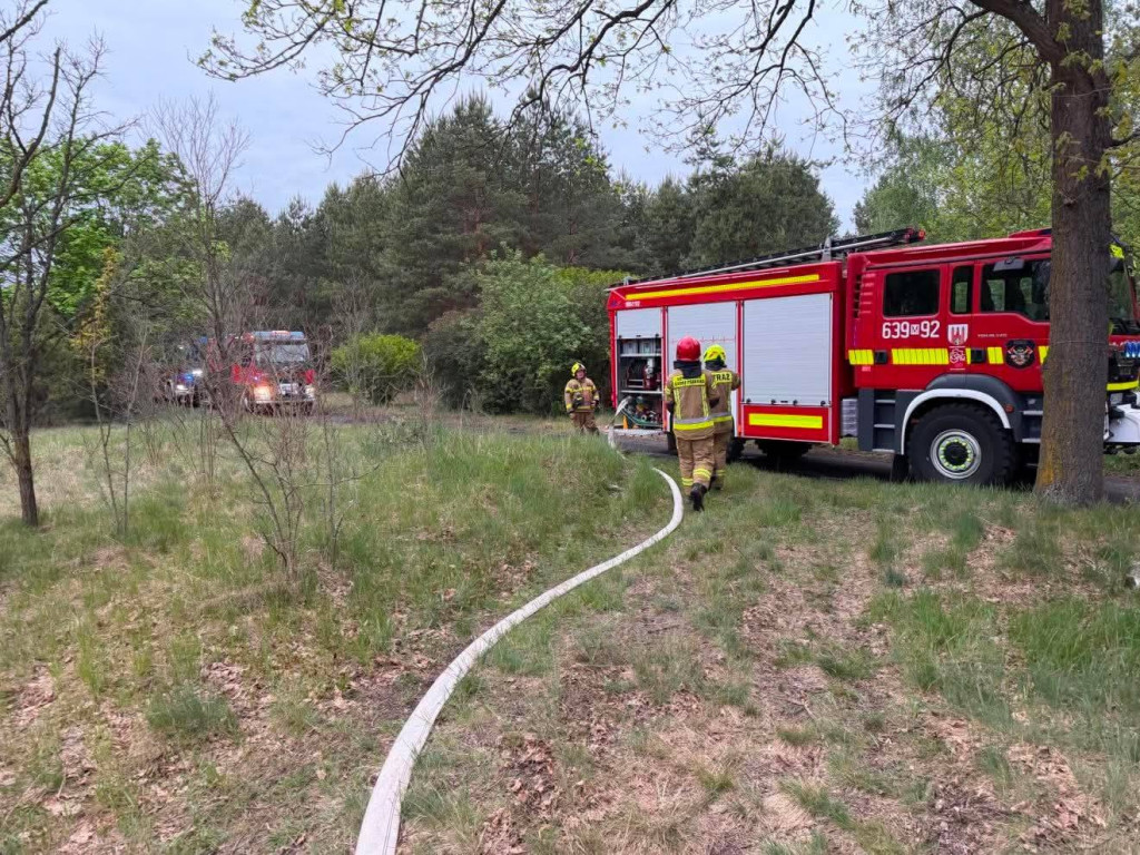 Pożar w Famułkach Królewskich