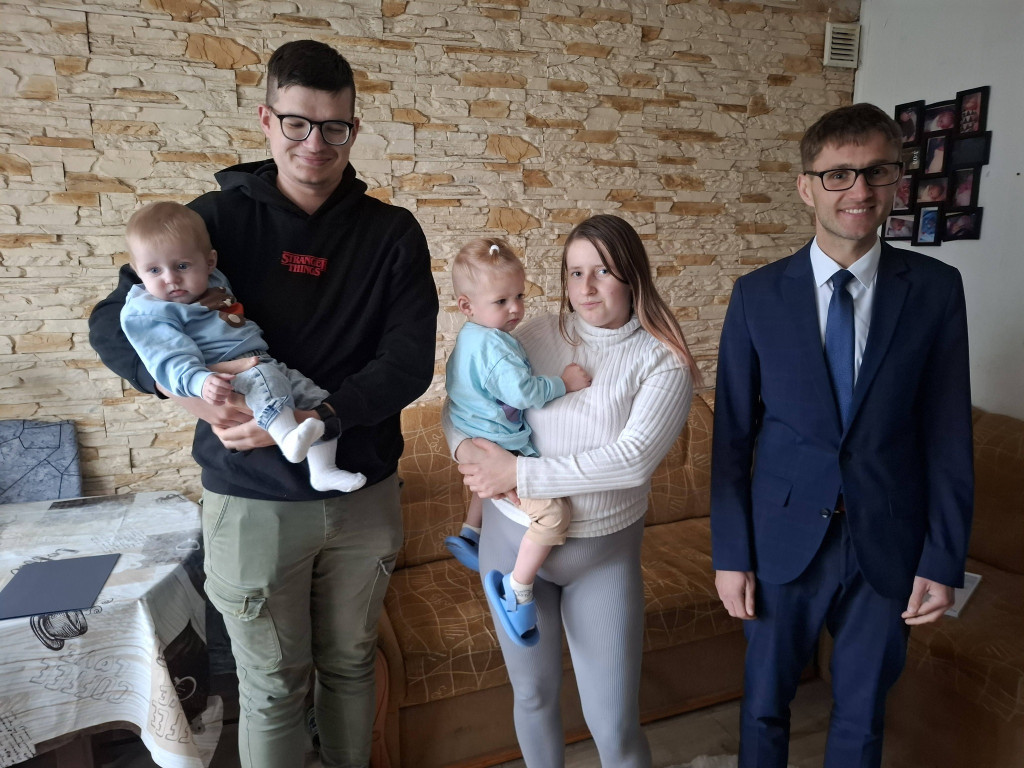 Nowi mieszkańcy Gminy Rybno powitani