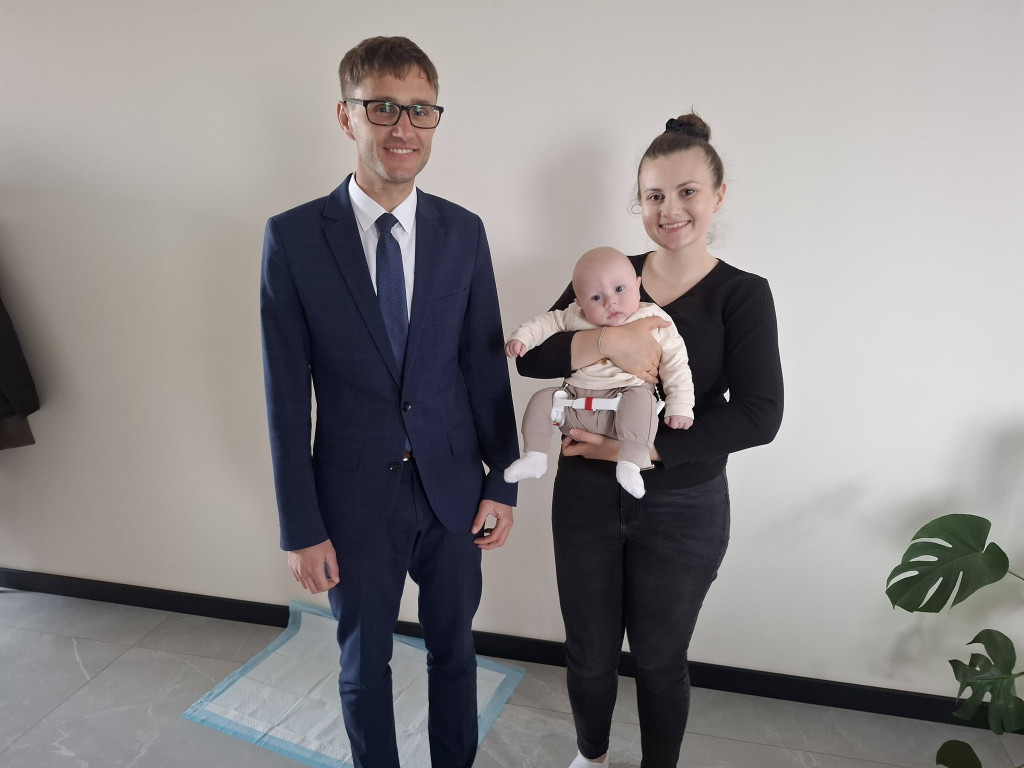 Nowi mieszkańcy Gminy Rybno powitani