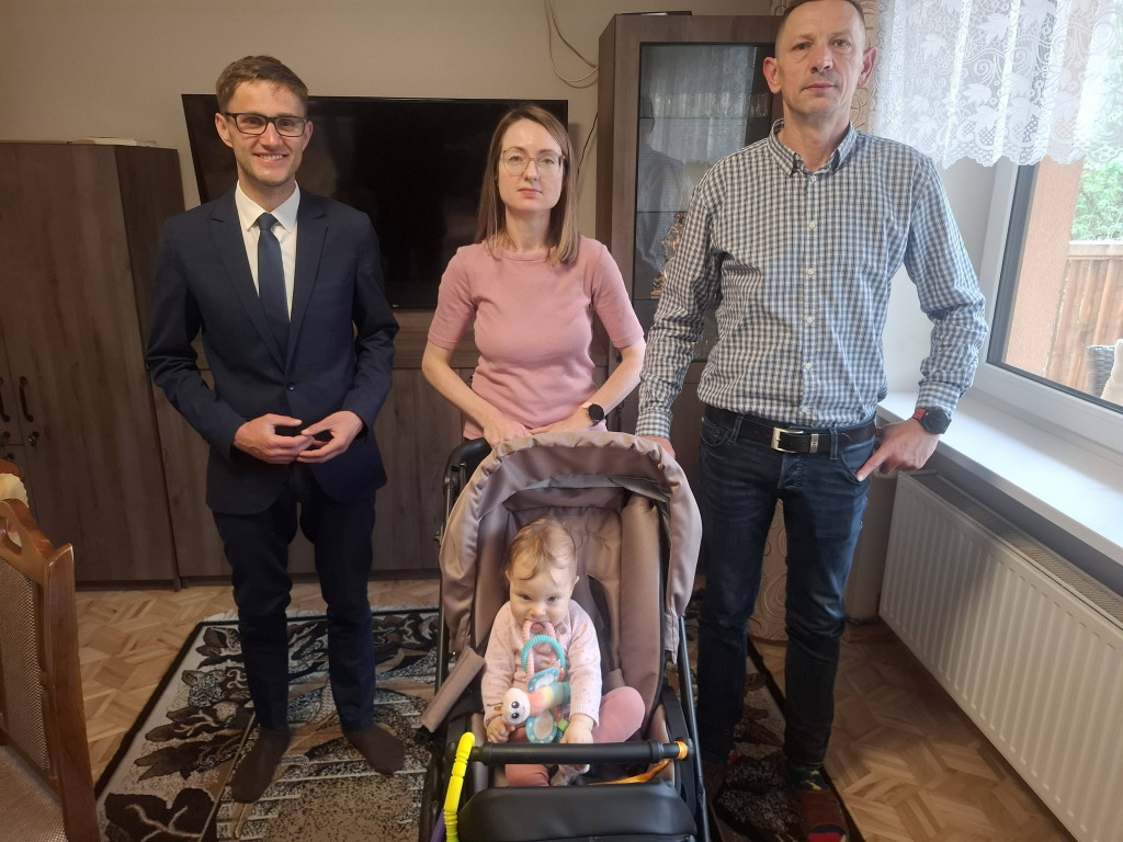 Nowi mieszkańcy Gminy Rybno powitani
