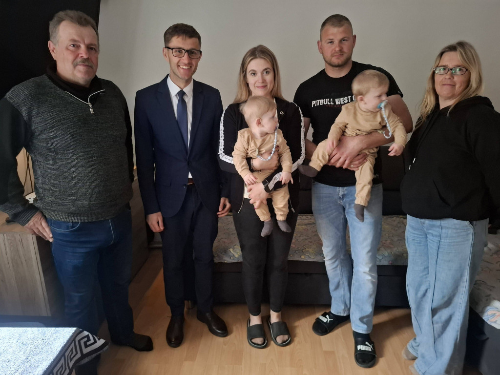 Nowi mieszkańcy Gminy Rybno powitani