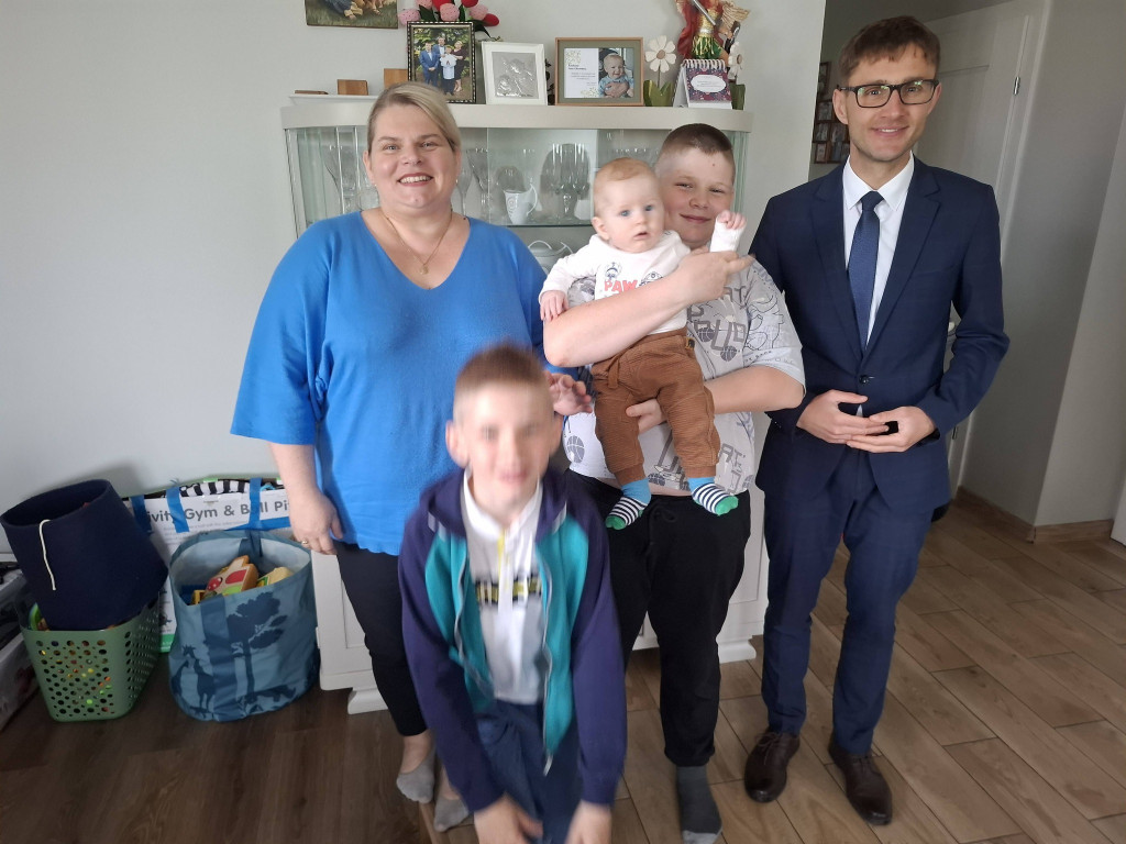 Nowi mieszkańcy Gminy Rybno powitani