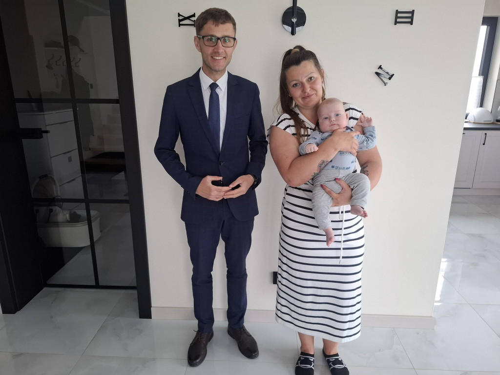Nowi mieszkańcy Gminy Rybno powitani