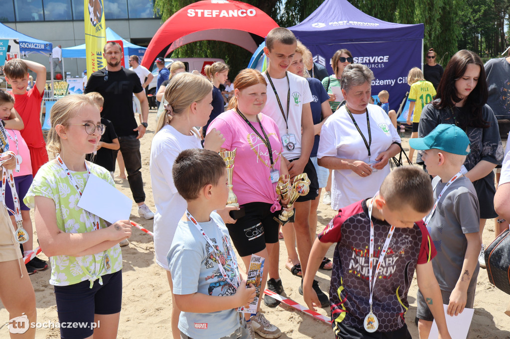 Wyzwanie Biegowe z Jajem na Plaży Miejskiej
