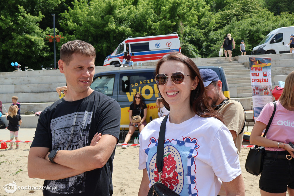 Wyzwanie Biegowe z Jajem na Plaży Miejskiej
