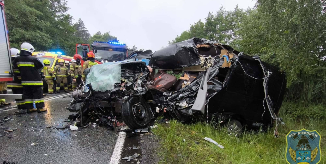 Śmiertelny wypadek w Mysłakowie