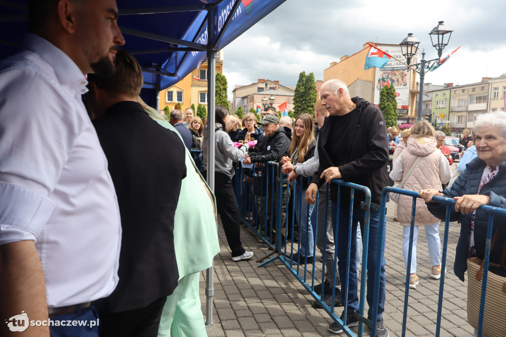 Kolejki na Dniach Sochaczewa