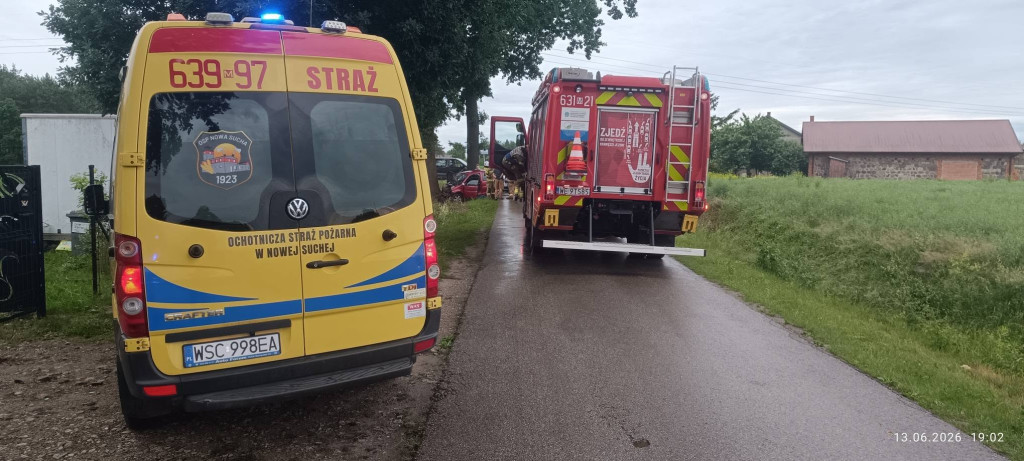 Wypadek w Okopach