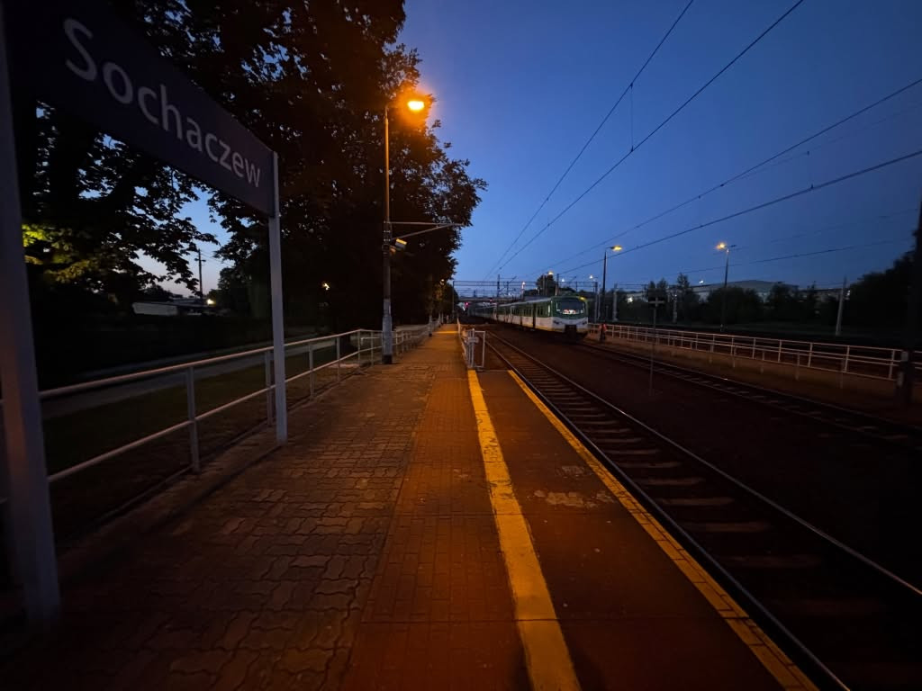 Śmiertelne potrącenie przez pociąg w Sochaczewie