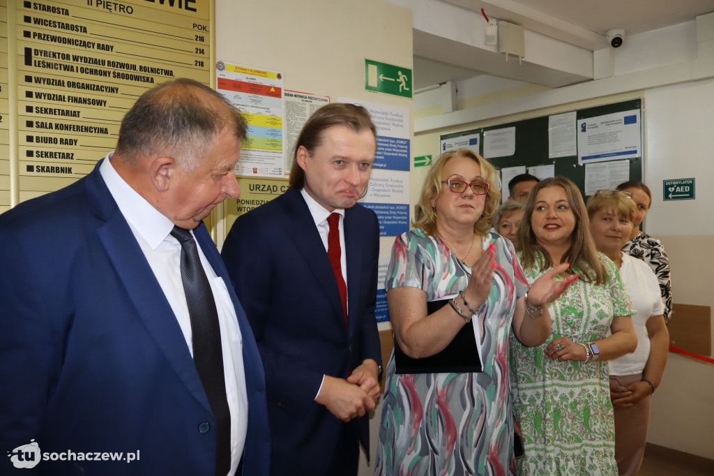 Otwarcie punktu paszportowego w Sochaczewie