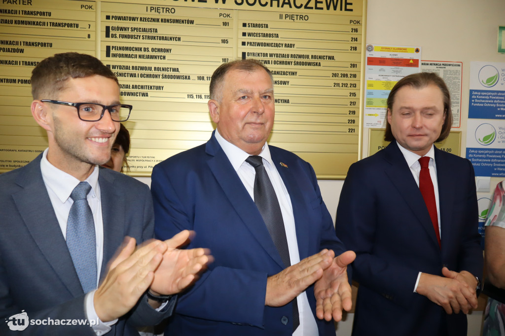 Otwarcie punktu paszportowego w Sochaczewie