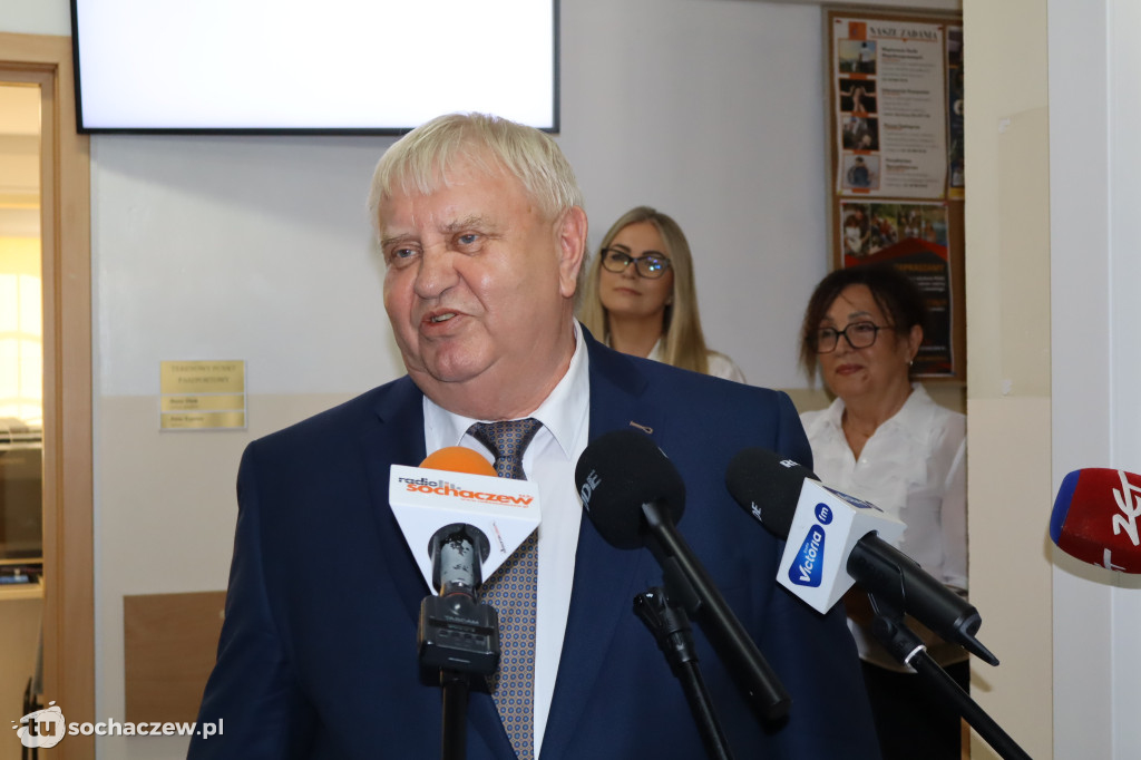 Otwarcie punktu paszportowego w Sochaczewie