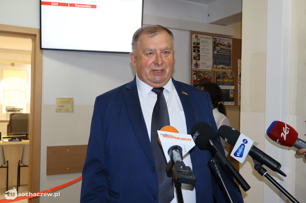 Otwarcie punktu paszportowego w Sochaczewie