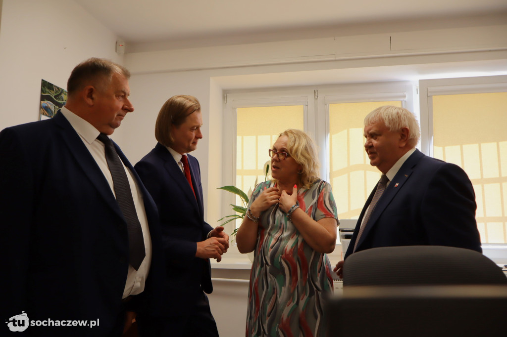 Otwarcie punktu paszportowego w Sochaczewie