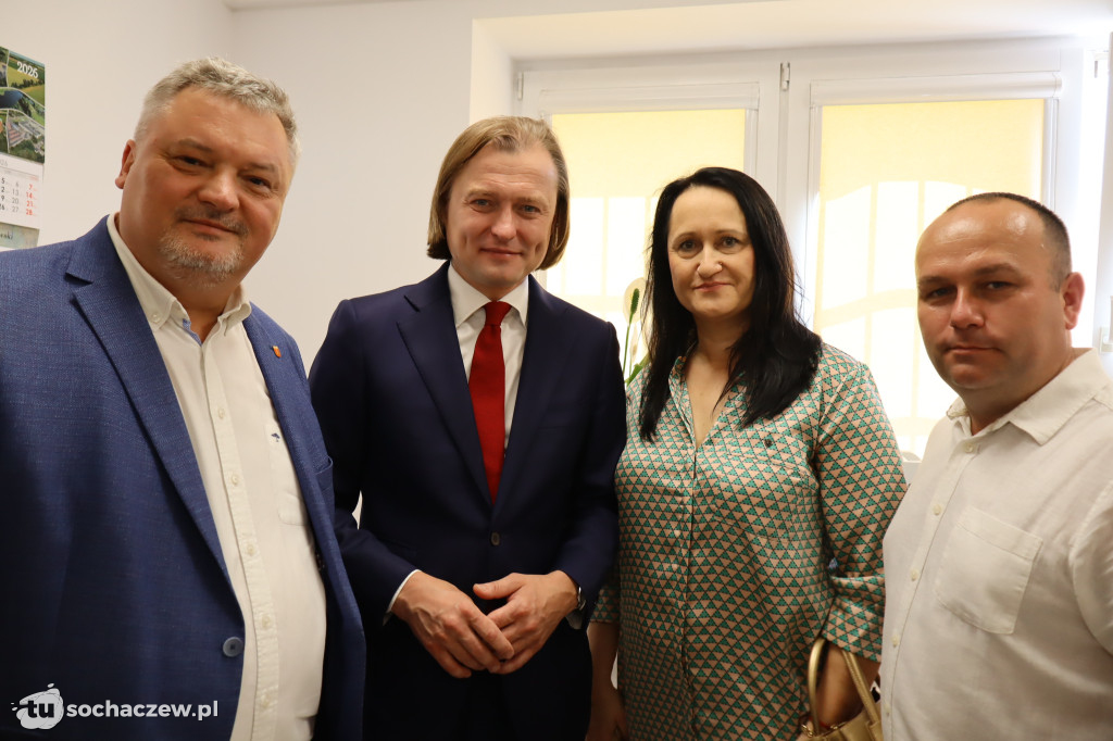 Otwarcie punktu paszportowego w Sochaczewie