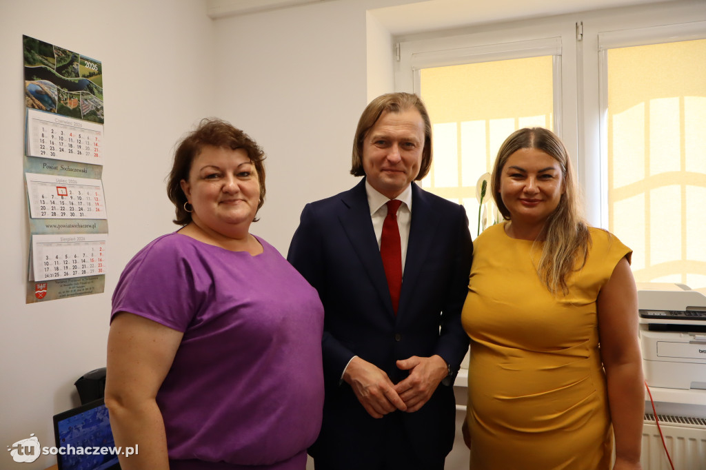 Otwarcie punktu paszportowego w Sochaczewie