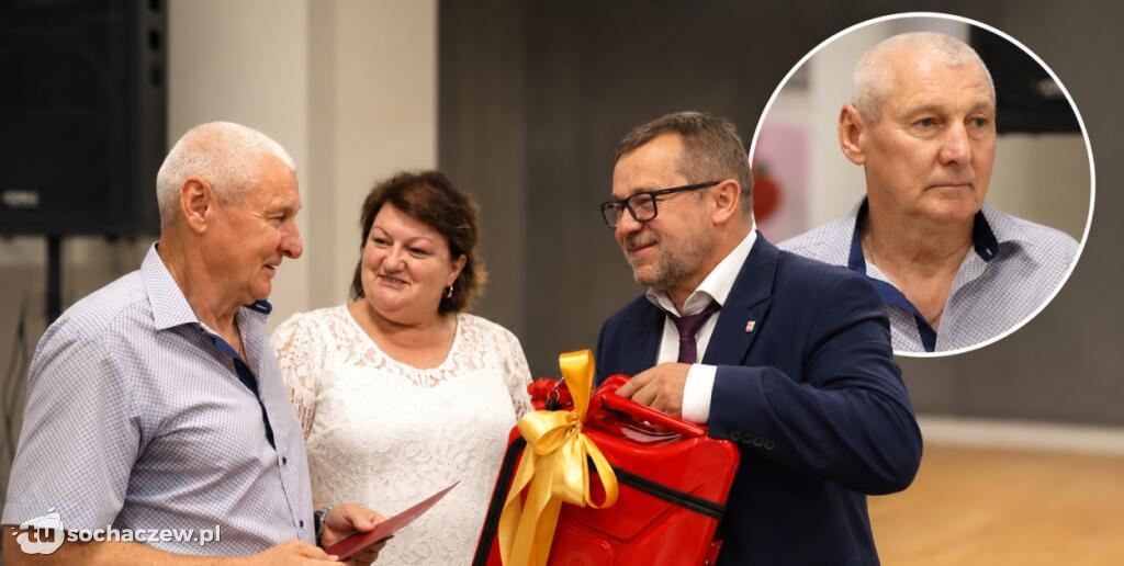 Zmiana Komendanta OSP w Iłowie, na pamiątkę kanister