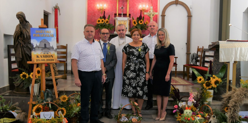 Dożynki w Kamionie. Mieszkańcy podziękowali za plony