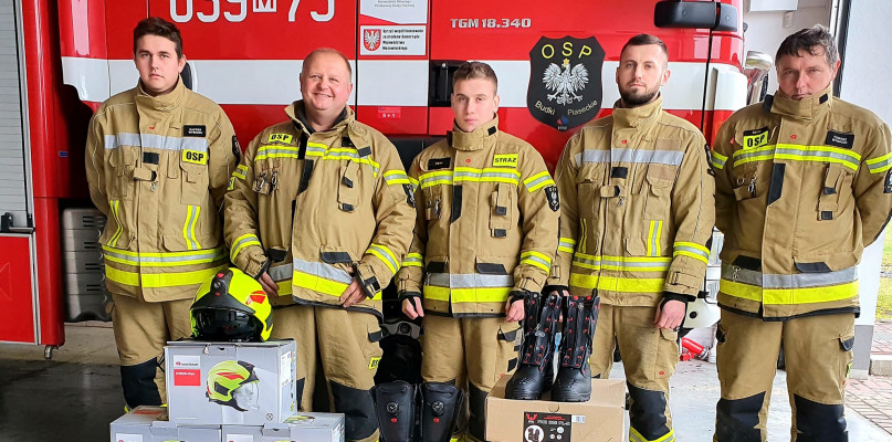 OSP Budki Piaseckie i Antoniew ze wsparciem z WFOŚiGW