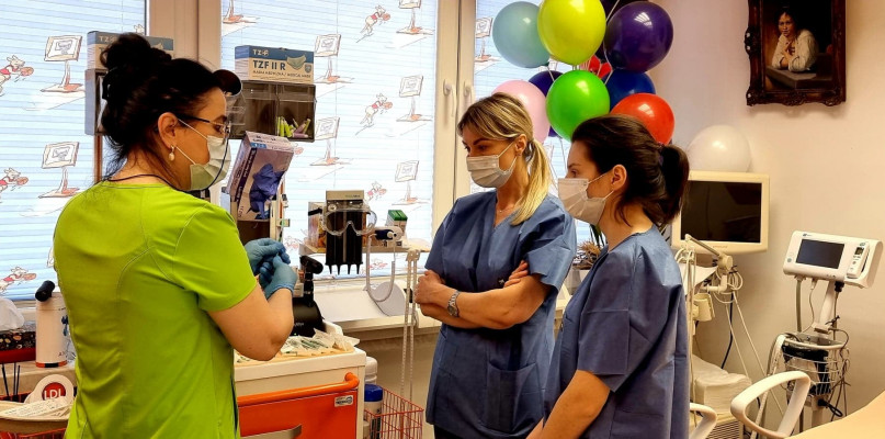Pielęgniarki z Ukrainy na początku drogi do pracy w Sochaczewie