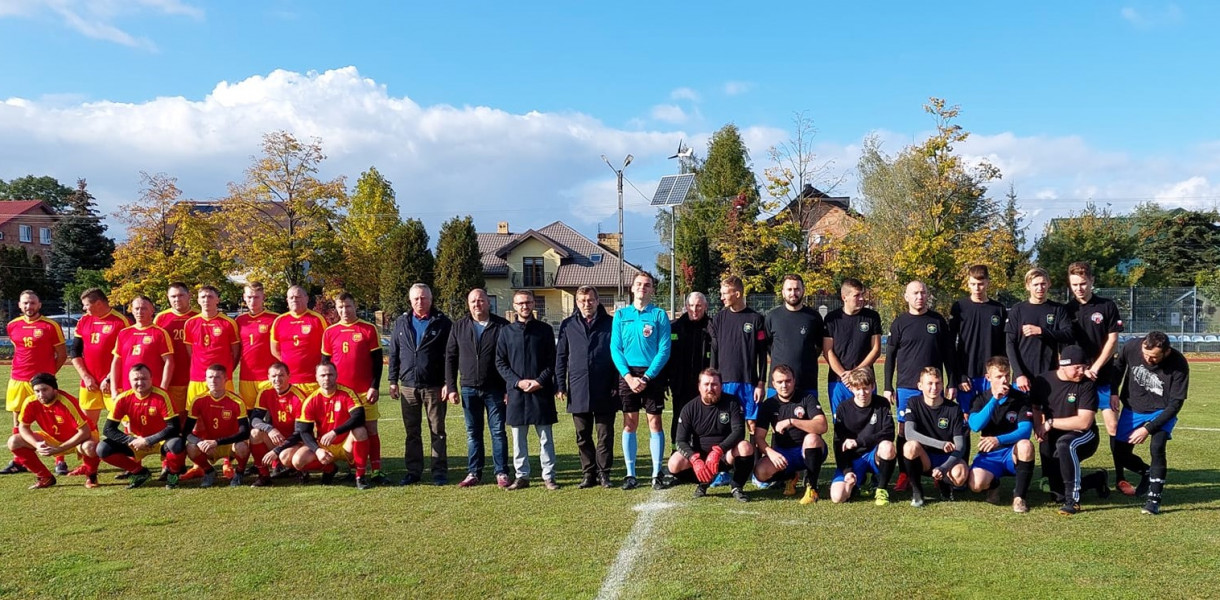 Piłkarska wygrana strażaków z gminy Rybno. Pokonali druhów z gminy Iłów: 12:4