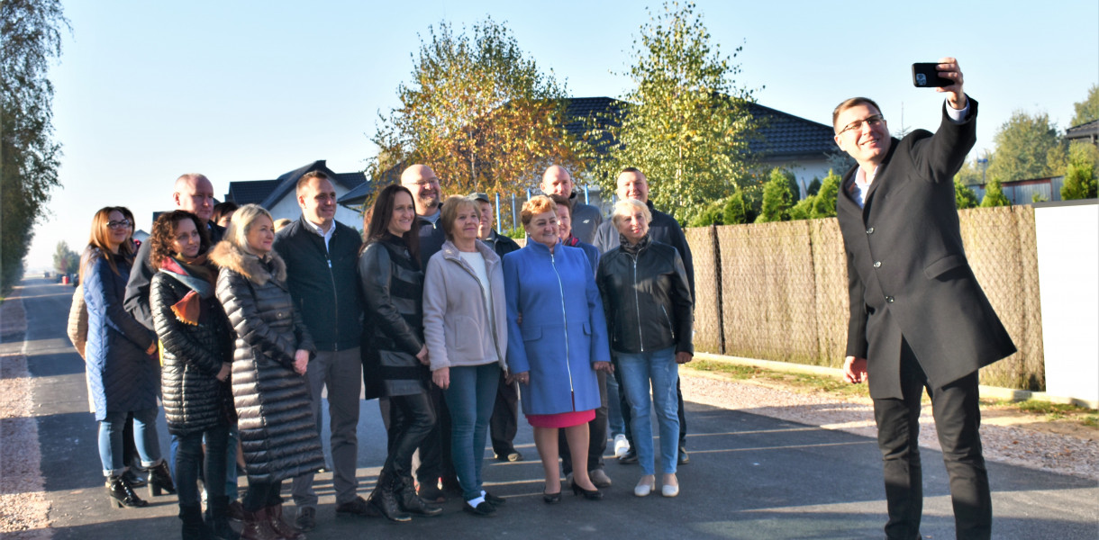 Ulica Orzechowa w Adamowej Górze oficjalnie oddana do użytku