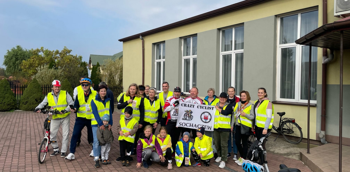 Udany Jesienny Rajd Rowerowy z KGW Wyczółki