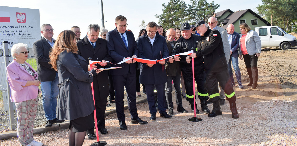 Uroczyste zakończenie wodociągowej inwestycji w gminie Iłów