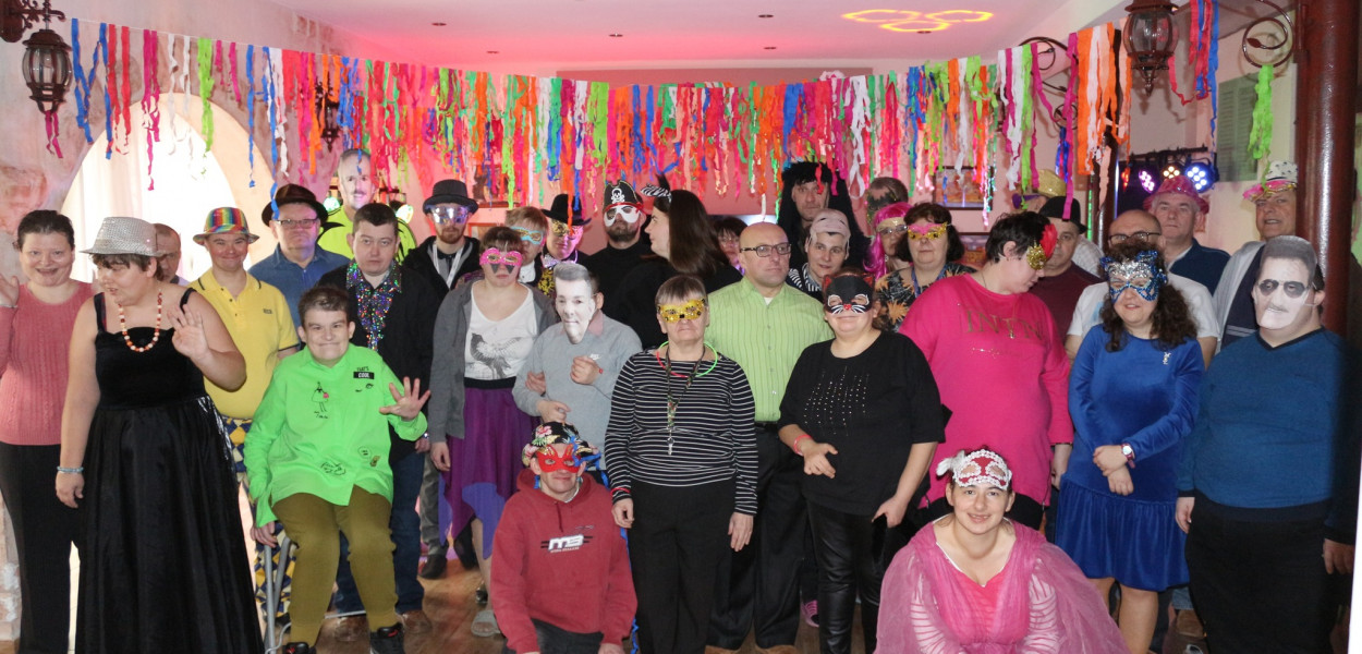 Bal karnawałowy w Środowiskowym Domu Samopomocy 